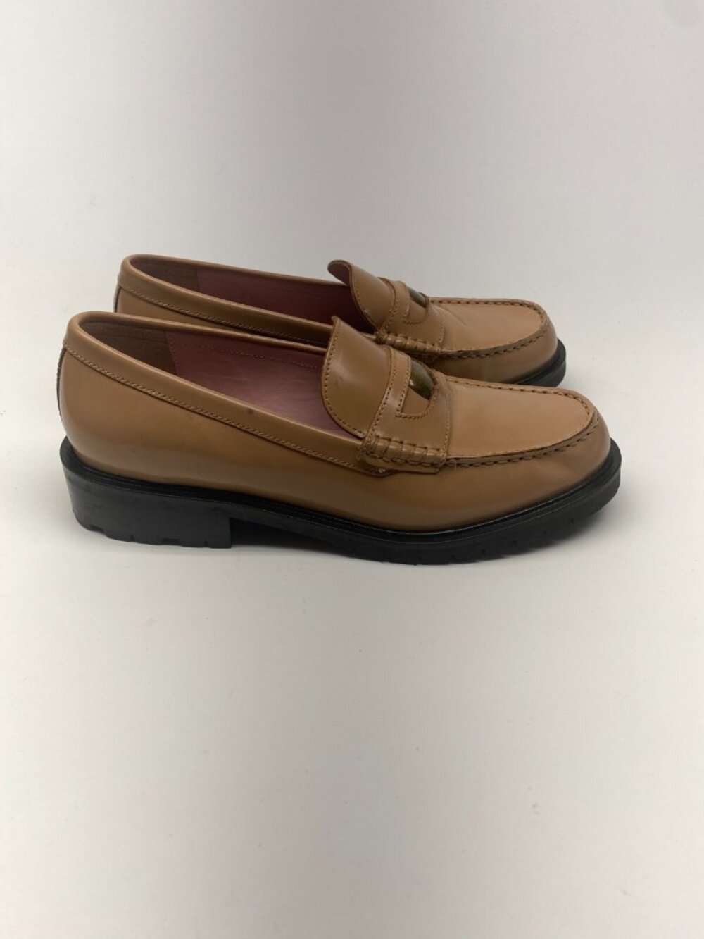 Free People Women Liv Cantalope Loafers Sz 38/8 - Picture 5 of 12